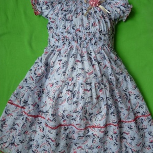 Платье детское (текстиль) 12-017